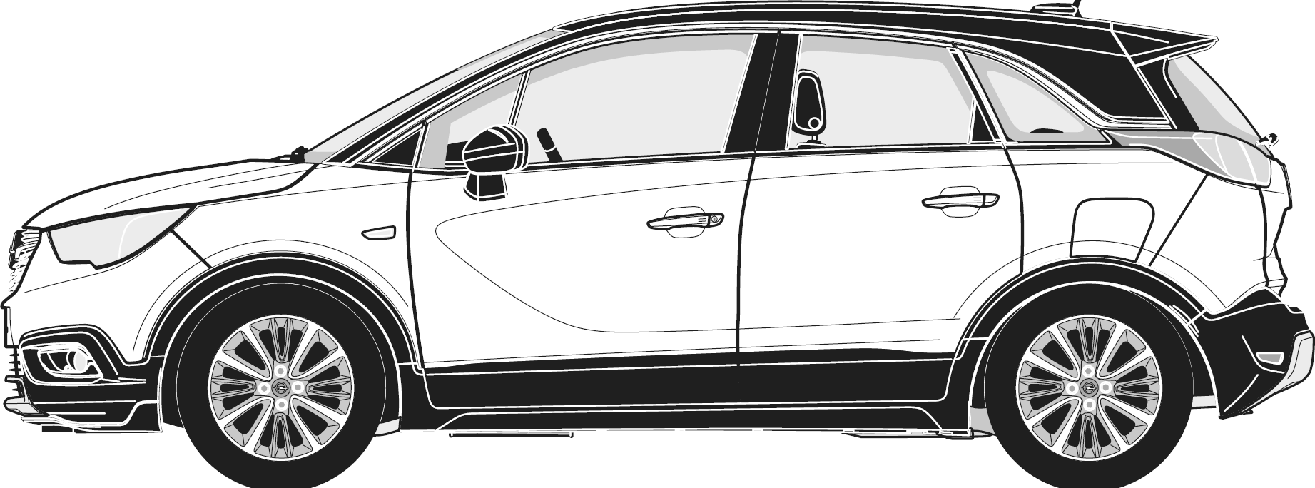 Opel Crossland X SUV5 2017-2023