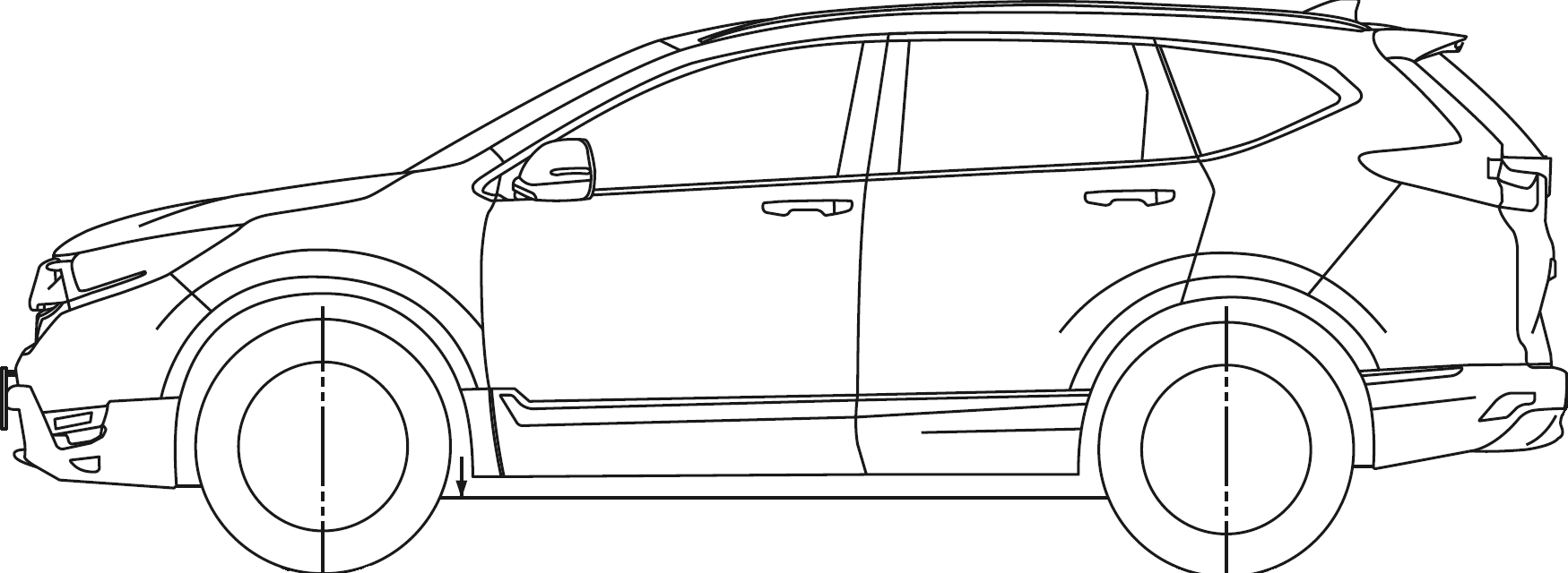 Honda CR-V V SUV5 2017-2023